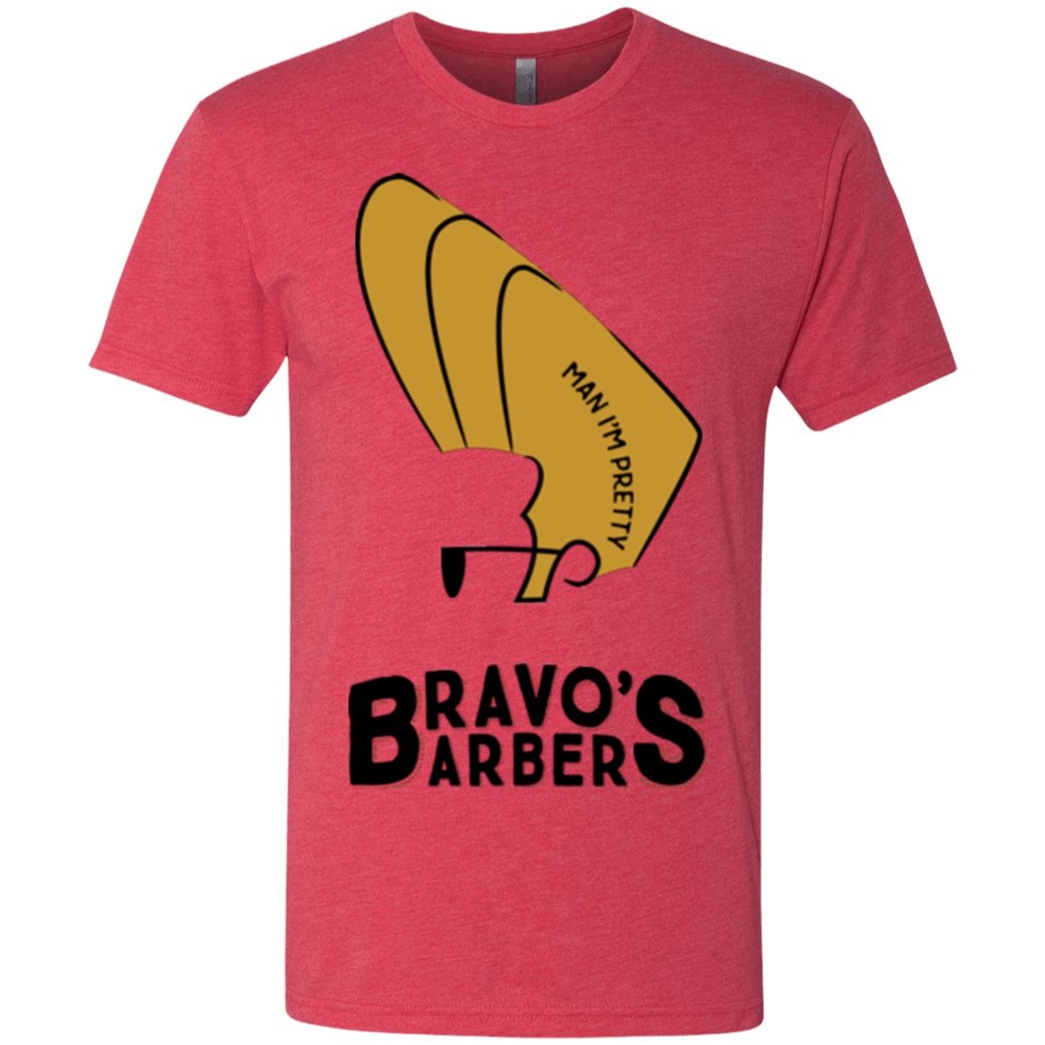 T-Shirts Vintage Red / S Bravos Barbers Men's Triblend T-Shirt