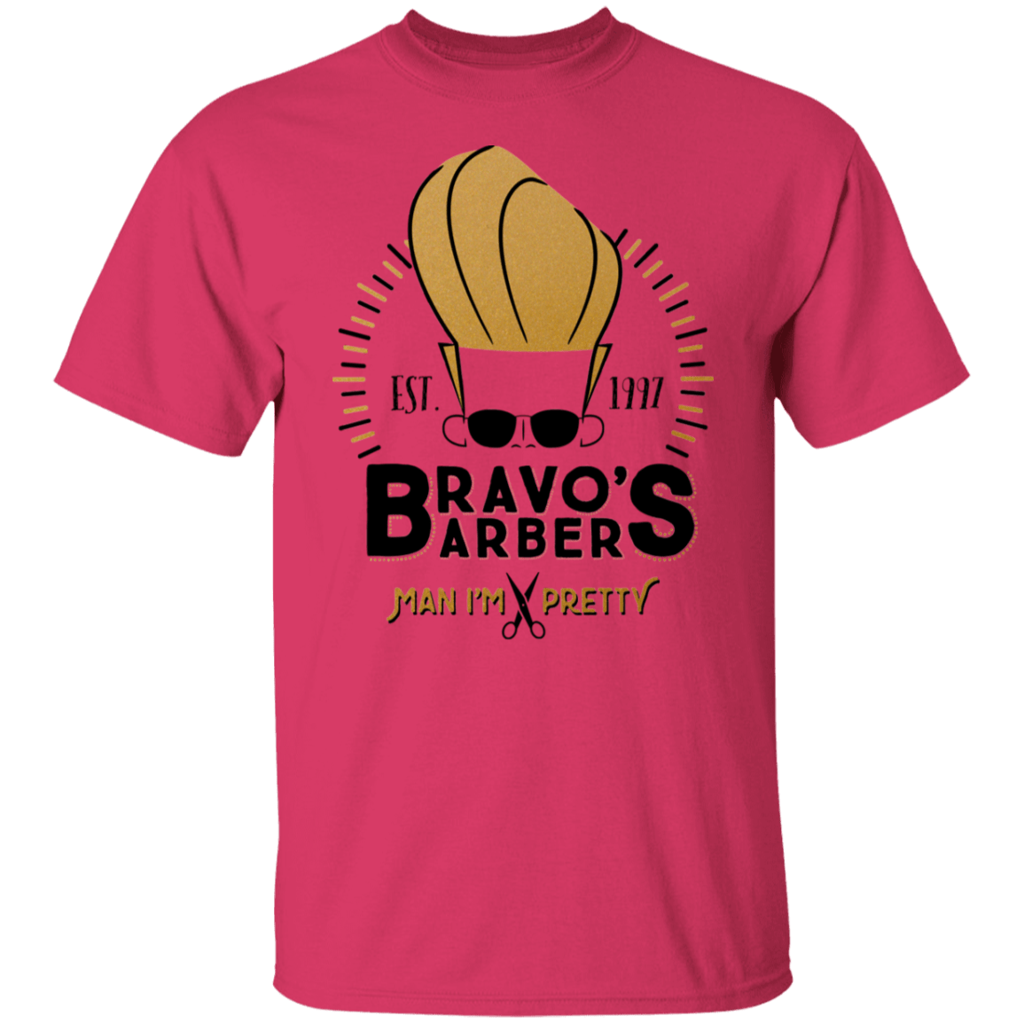 T-Shirts Heliconia / S Bravos Barbers T-Shirt