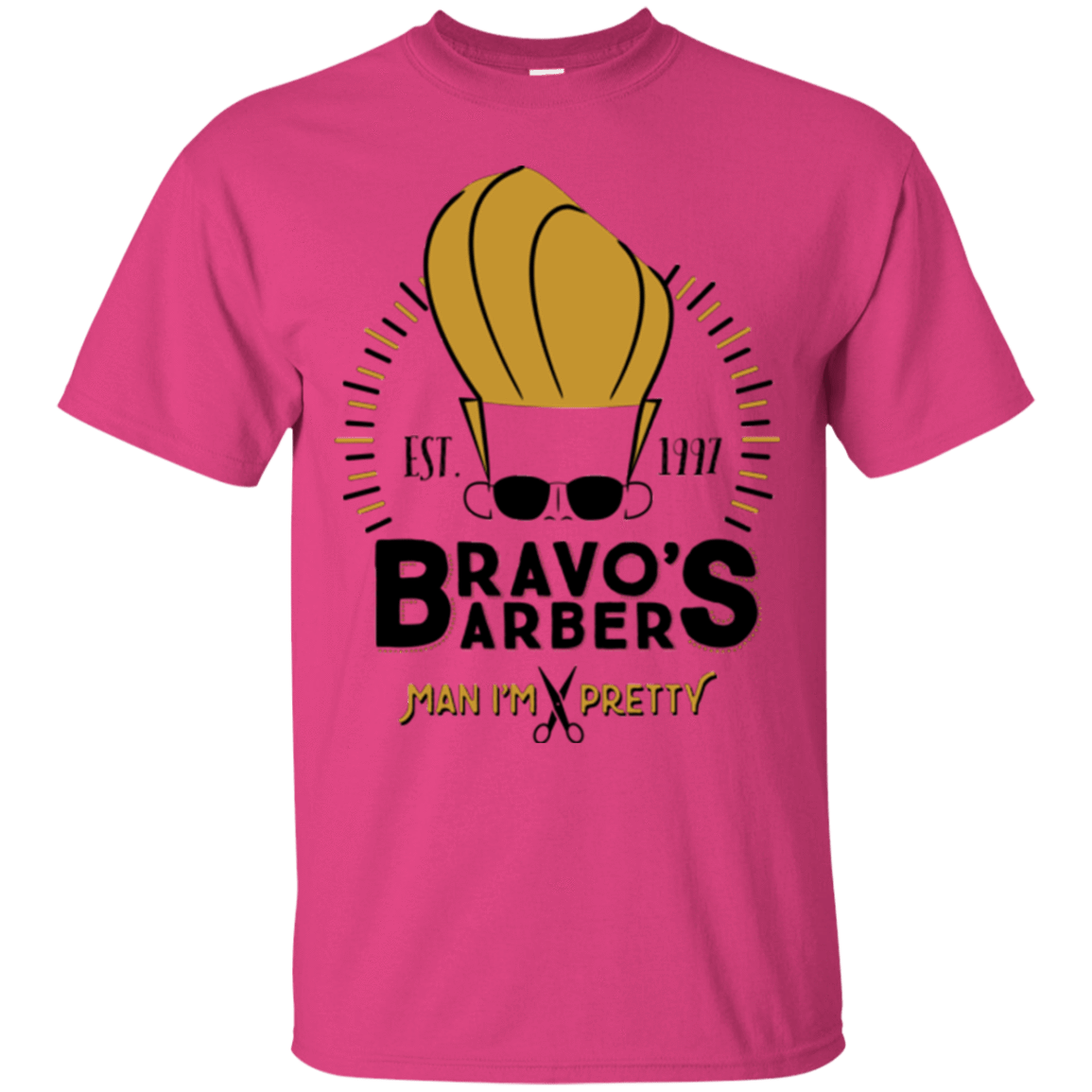 T-Shirts Heliconia / Small Bravos Barbers T-Shirt