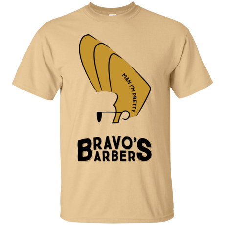 T-Shirts Vegas Gold / S Bravos Barbers T-Shirt