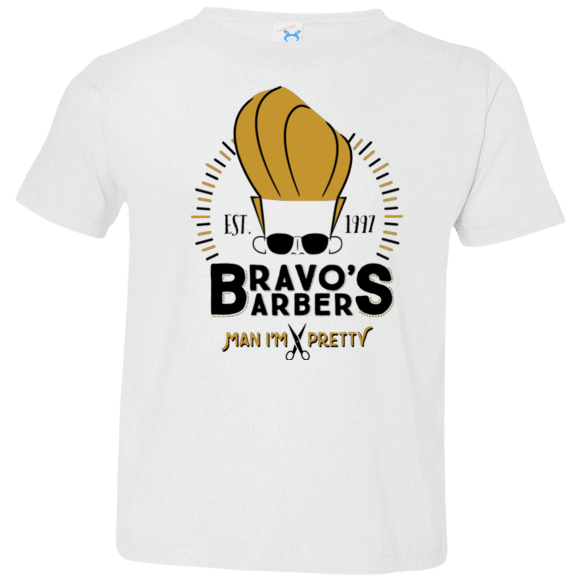T-Shirts White / 2T Bravos Barbers Toddler Premium T-Shirt