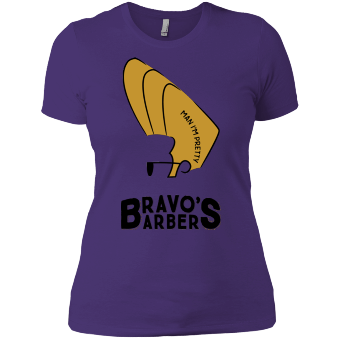 T-Shirts Purple Rush/ / X-Small Bravos Barbers Women's Premium T-Shirt