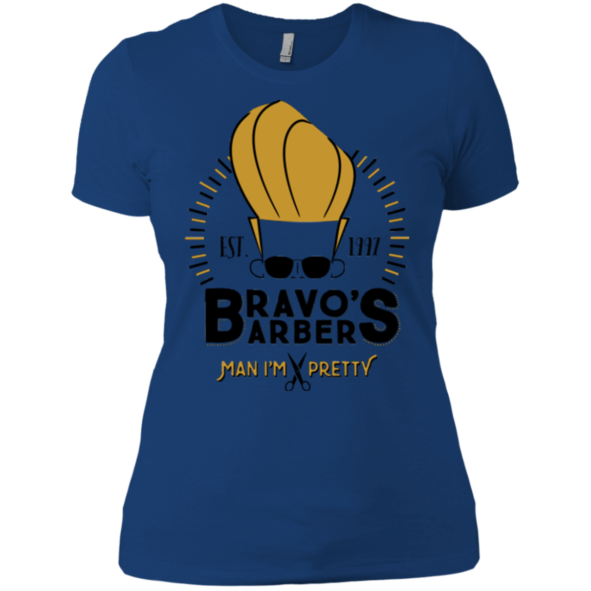 T-Shirts Royal / X-Small Bravos Barbers Women's Premium T-Shirt
