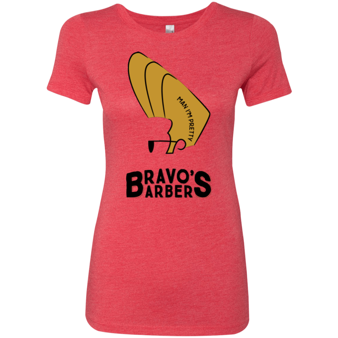T-Shirts Vintage Red / S Bravos Barbers Women's Triblend T-Shirt