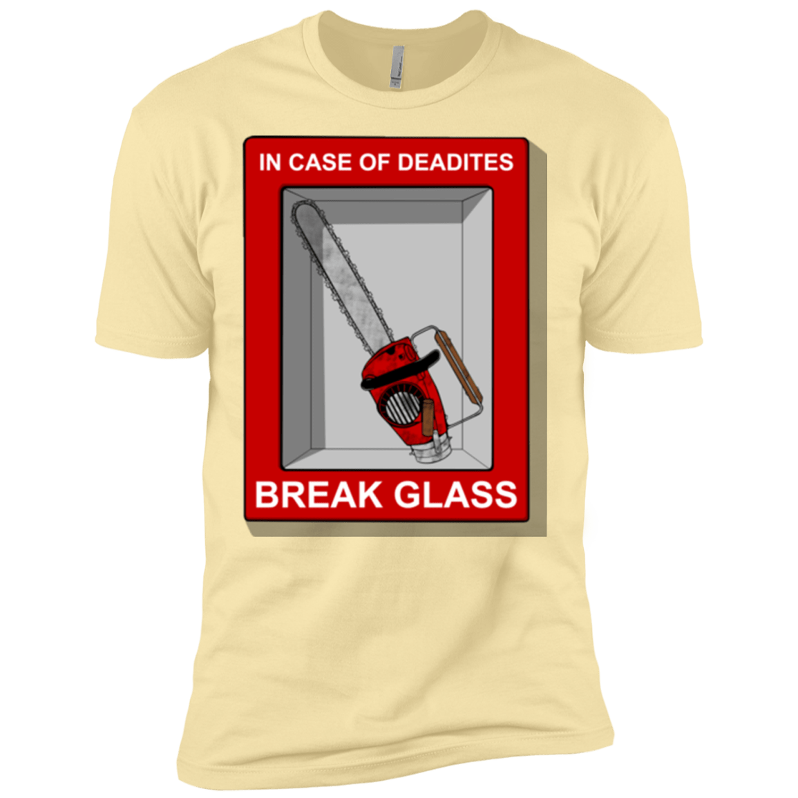 T-Shirts Banana Cream / X-Small Break Glass Men's Premium T-Shirt