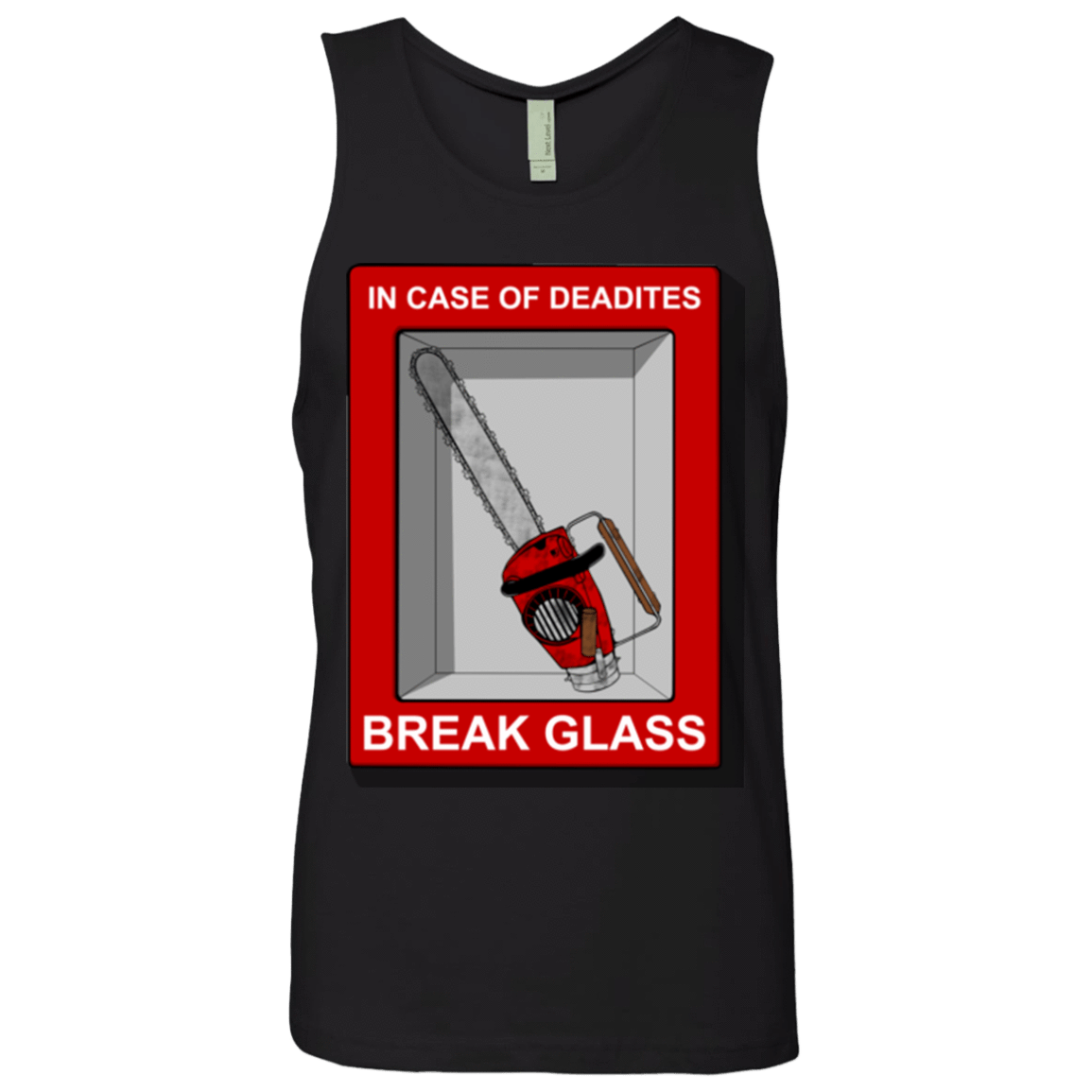 T-Shirts Black / Small Break Glass Men's Premium Tank Top