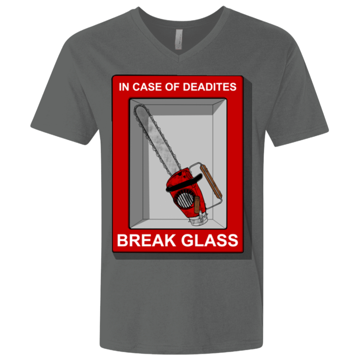 T-Shirts Heavy Metal / X-Small Break Glass Men's Premium V-Neck