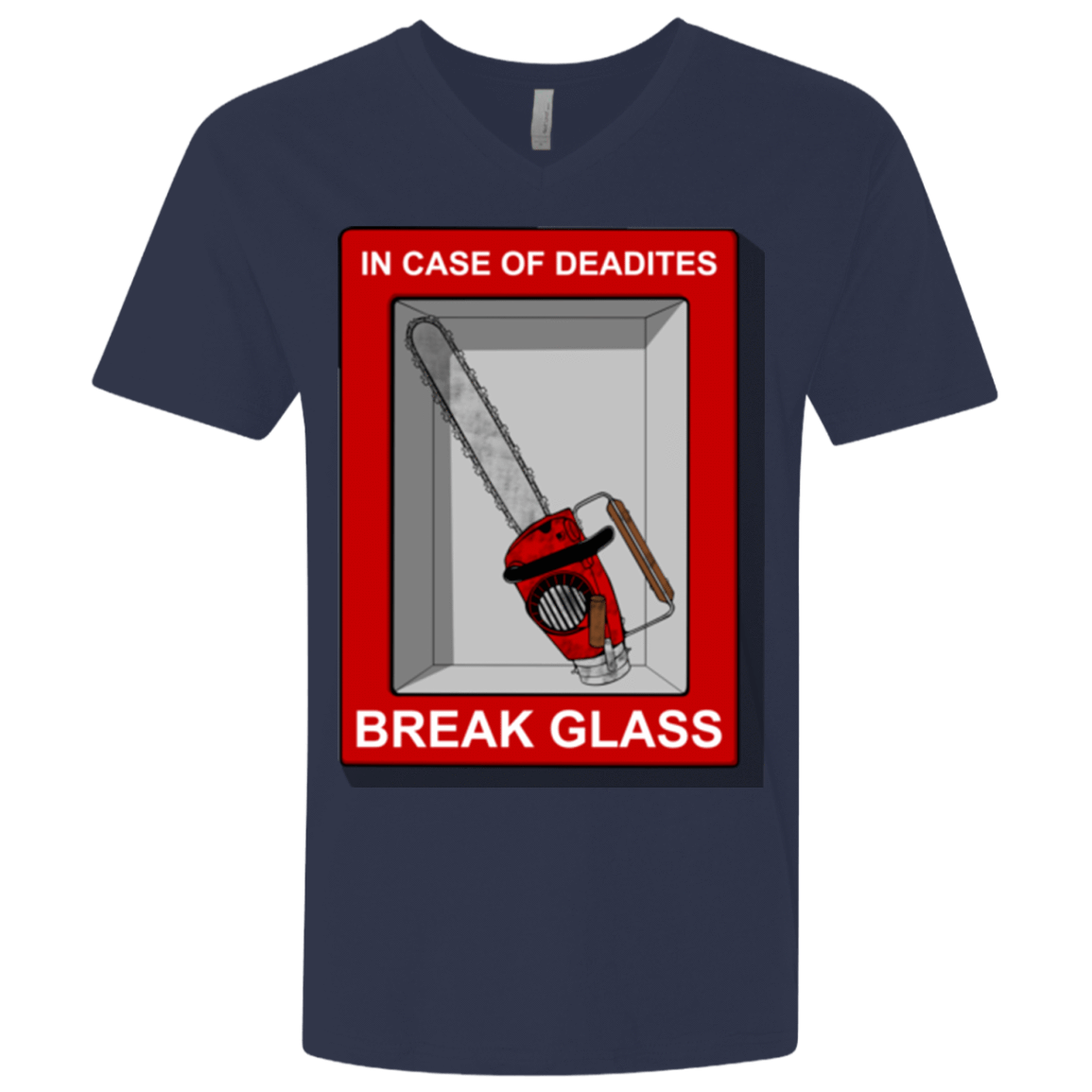 T-Shirts Midnight Navy / X-Small Break Glass Men's Premium V-Neck