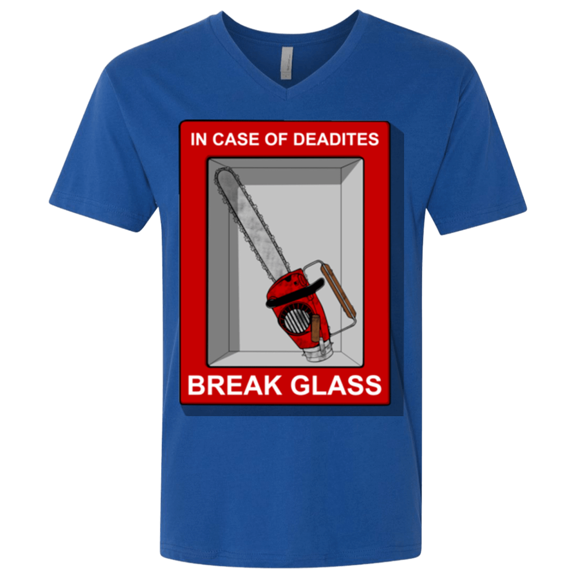 T-Shirts Royal / X-Small Break Glass Men's Premium V-Neck