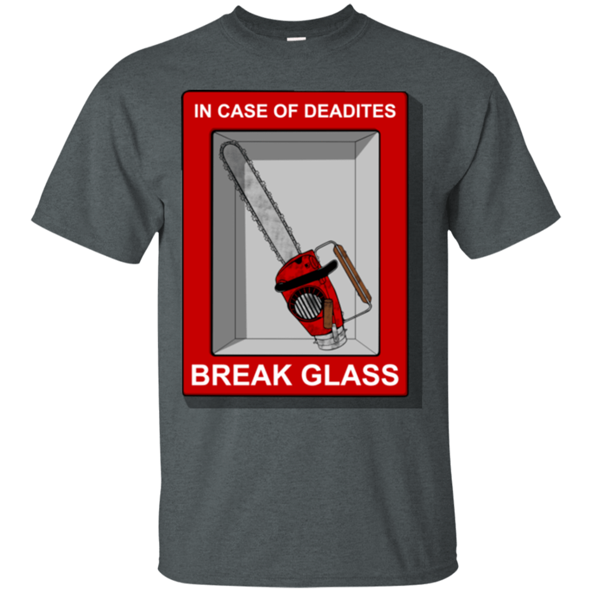 T-Shirts Dark Heather / Small Break Glass T-Shirt