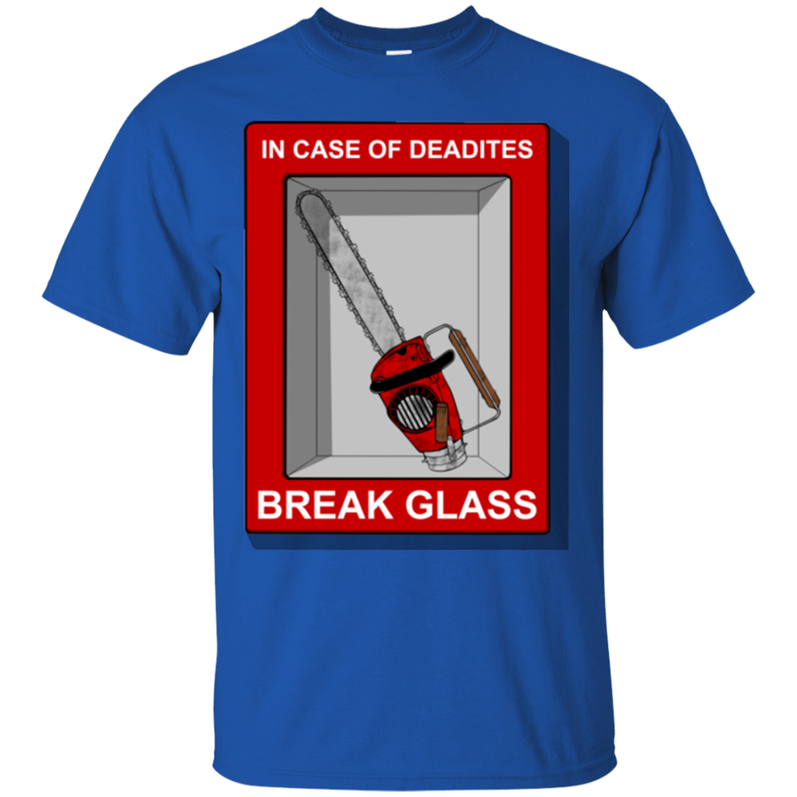 T-Shirts Royal / Small Break Glass T-Shirt