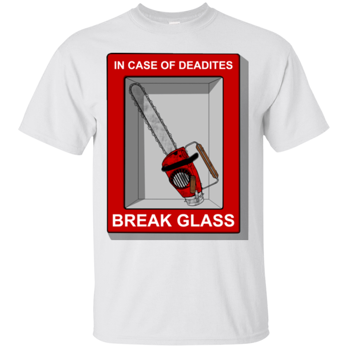 T-Shirts White / Small Break Glass T-Shirt