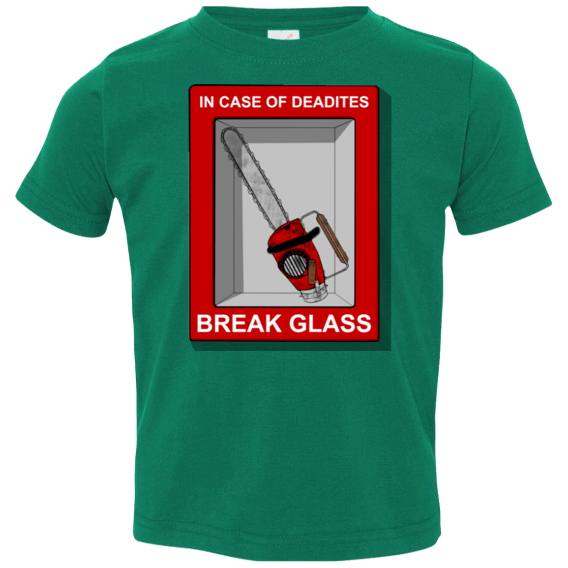 T-Shirts Kelly / 2T Break Glass Toddler Premium T-Shirt
