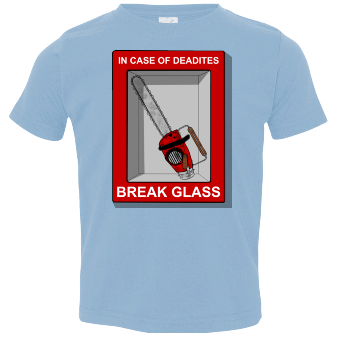 T-Shirts Light Blue / 2T Break Glass Toddler Premium T-Shirt