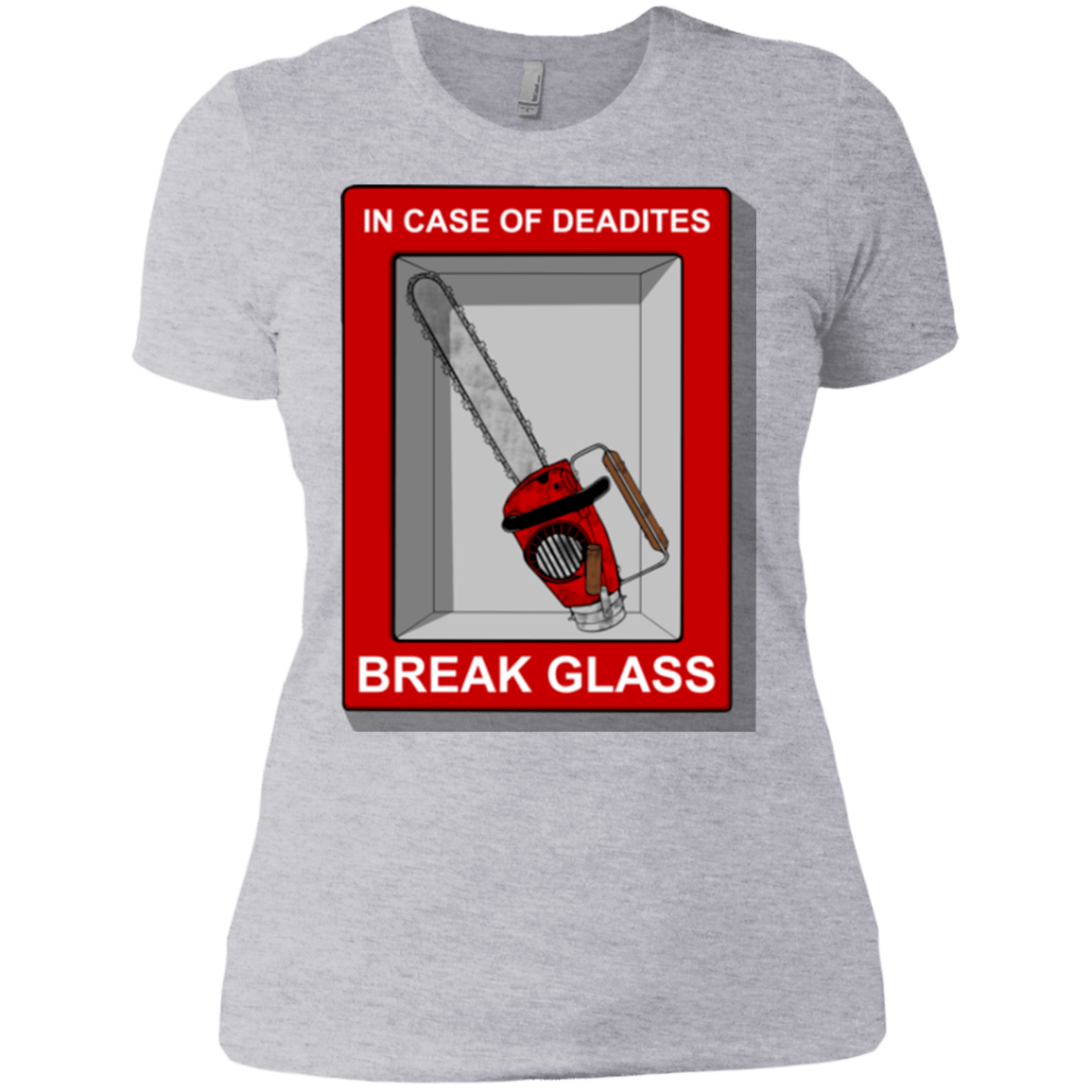 T-Shirts Heather Grey / X-Small Break Glass Women's Premium T-Shirt