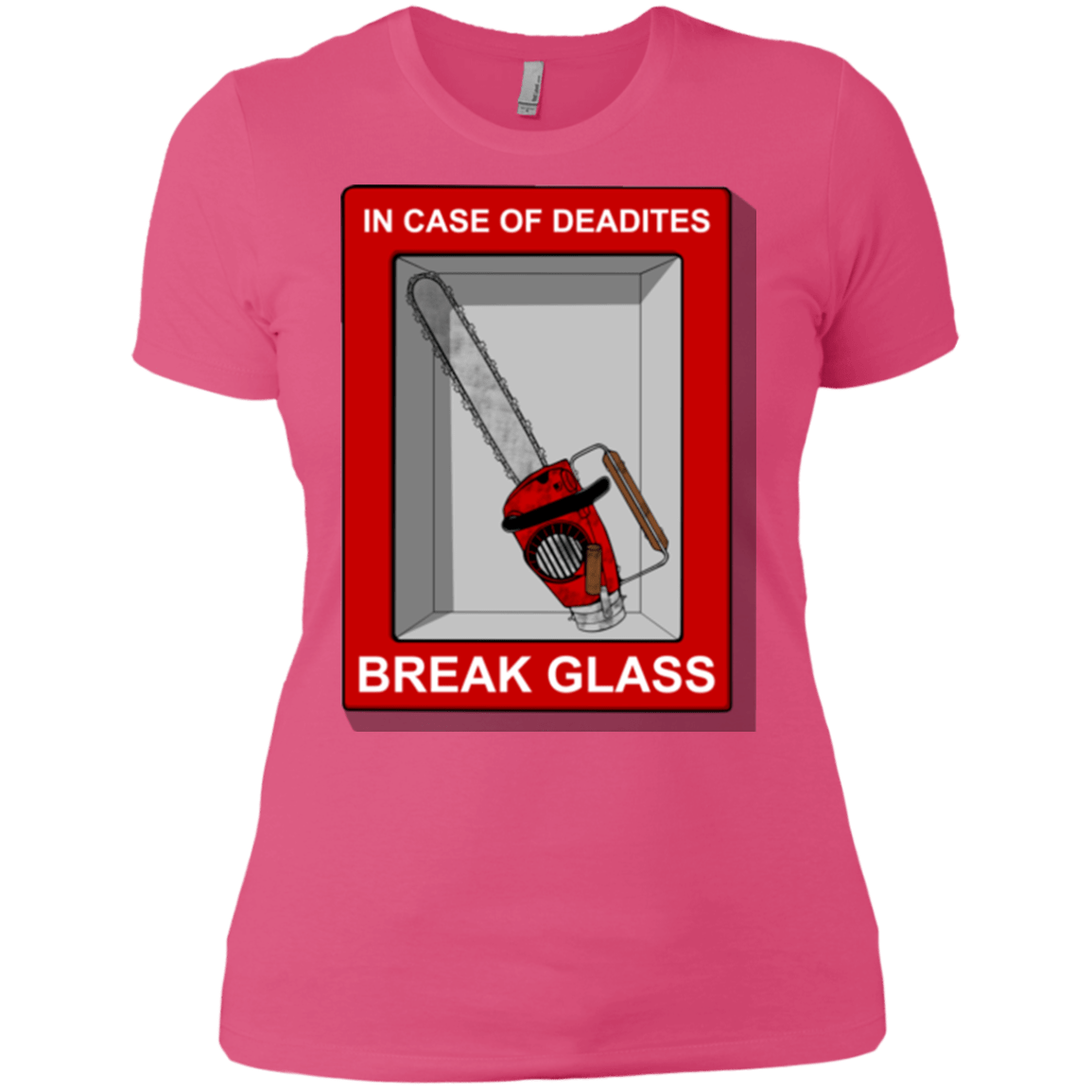 T-Shirts Hot Pink / X-Small Break Glass Women's Premium T-Shirt
