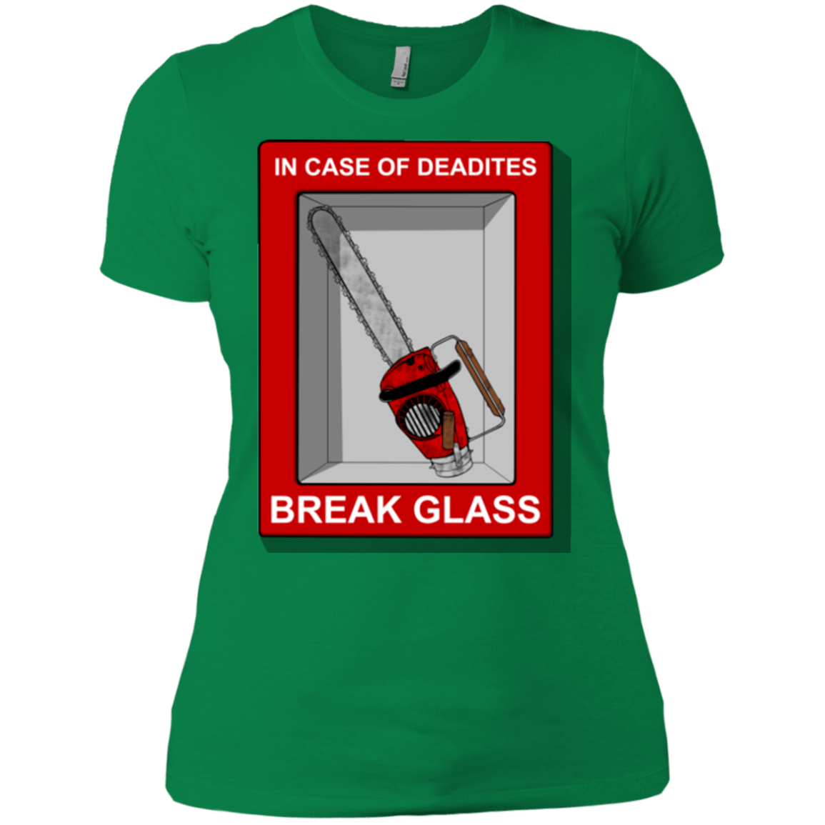 T-Shirts Kelly Green / X-Small Break Glass Women's Premium T-Shirt