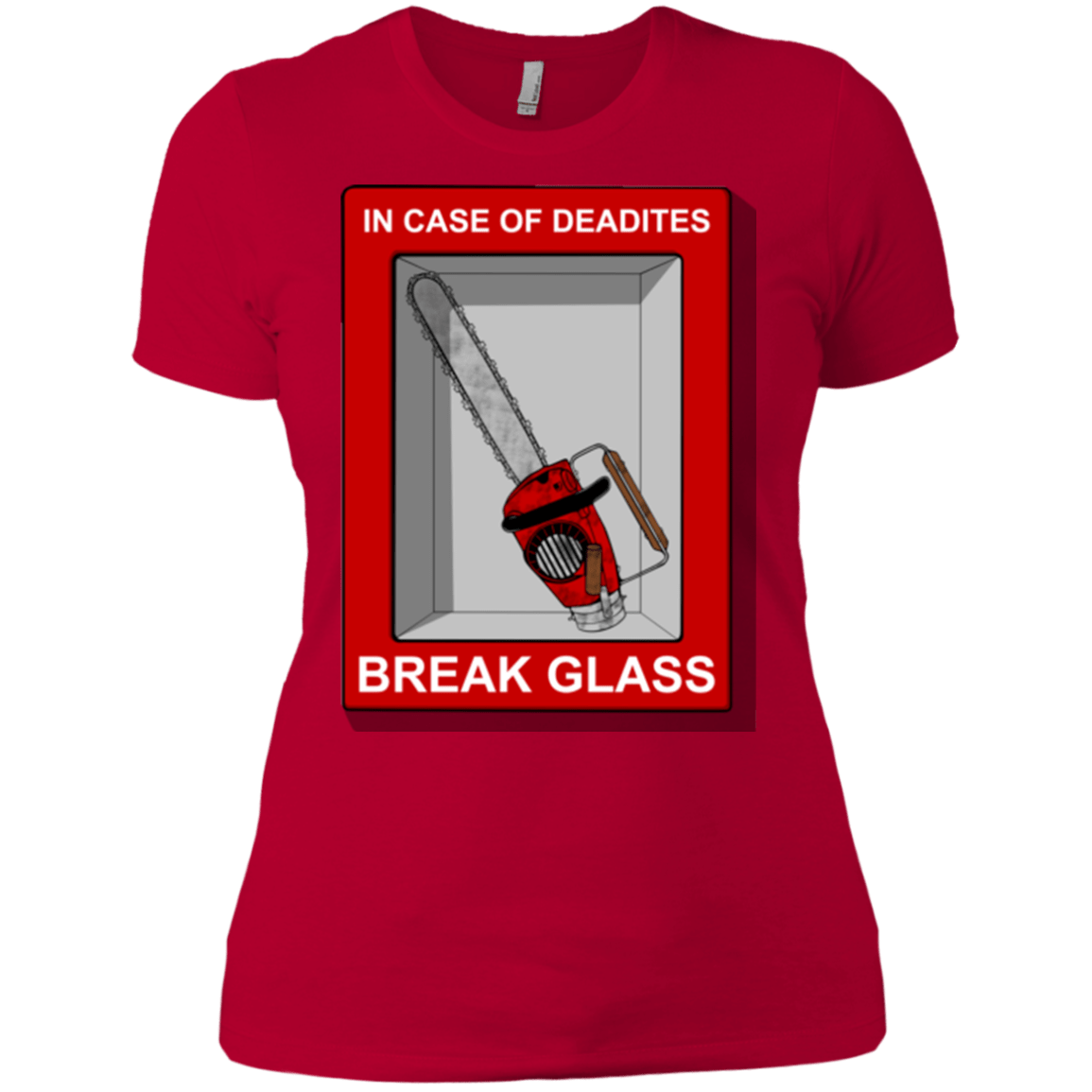 T-Shirts Red / X-Small Break Glass Women's Premium T-Shirt
