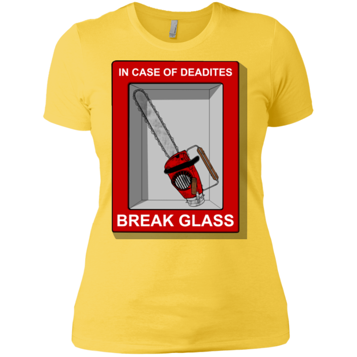 T-Shirts Vibrant Yellow / X-Small Break Glass Women's Premium T-Shirt