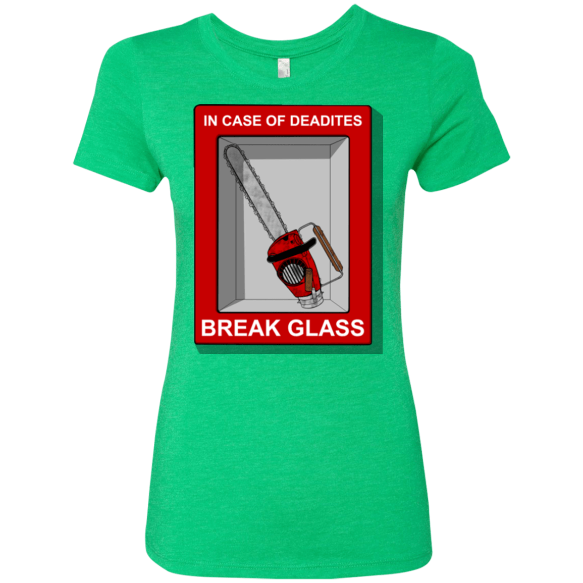 T-Shirts Envy / Small Break Glass Women's Triblend T-Shirt
