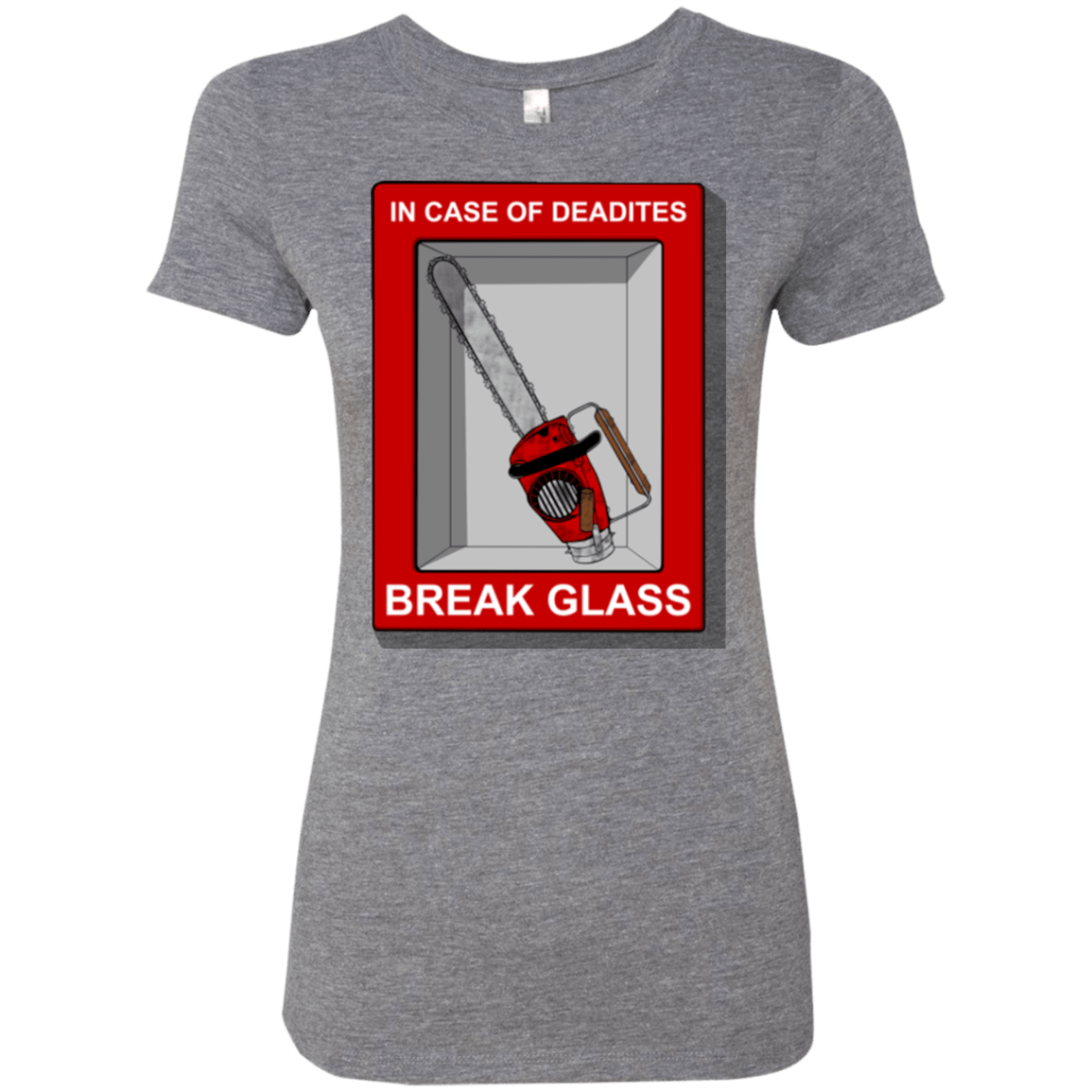 T-Shirts Premium Heather / Small Break Glass Women's Triblend T-Shirt