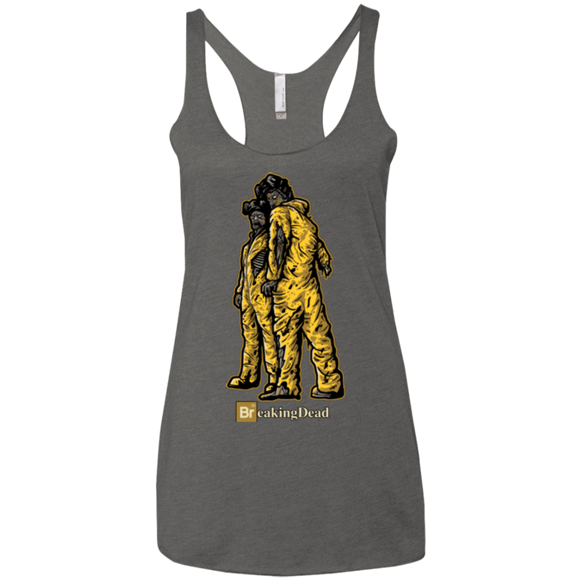 T-Shirts Premium Heather / X-Small BREAKING DEAD Women's Triblend Racerback Tank