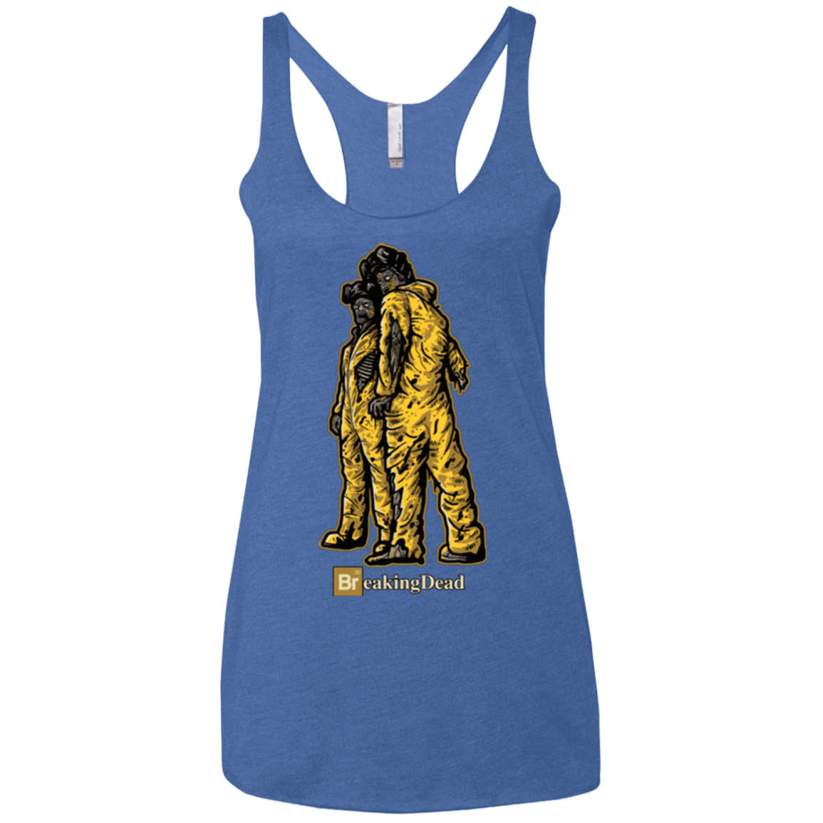 T-Shirts Vintage Royal / X-Small BREAKING DEAD Women's Triblend Racerback Tank