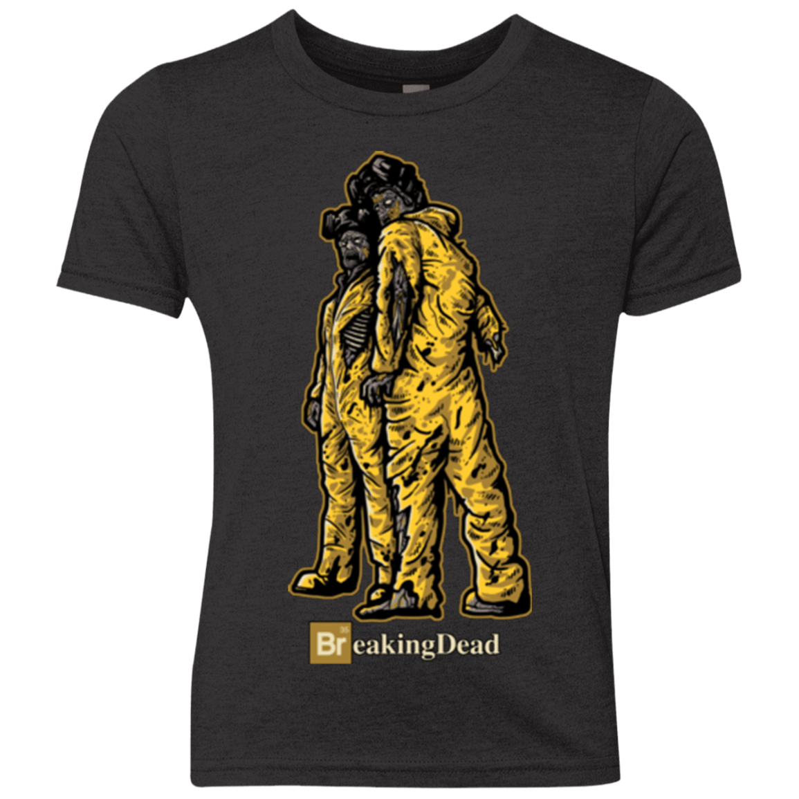 T-Shirts Vintage Black / YXS BREAKING DEAD Youth Triblend T-Shirt