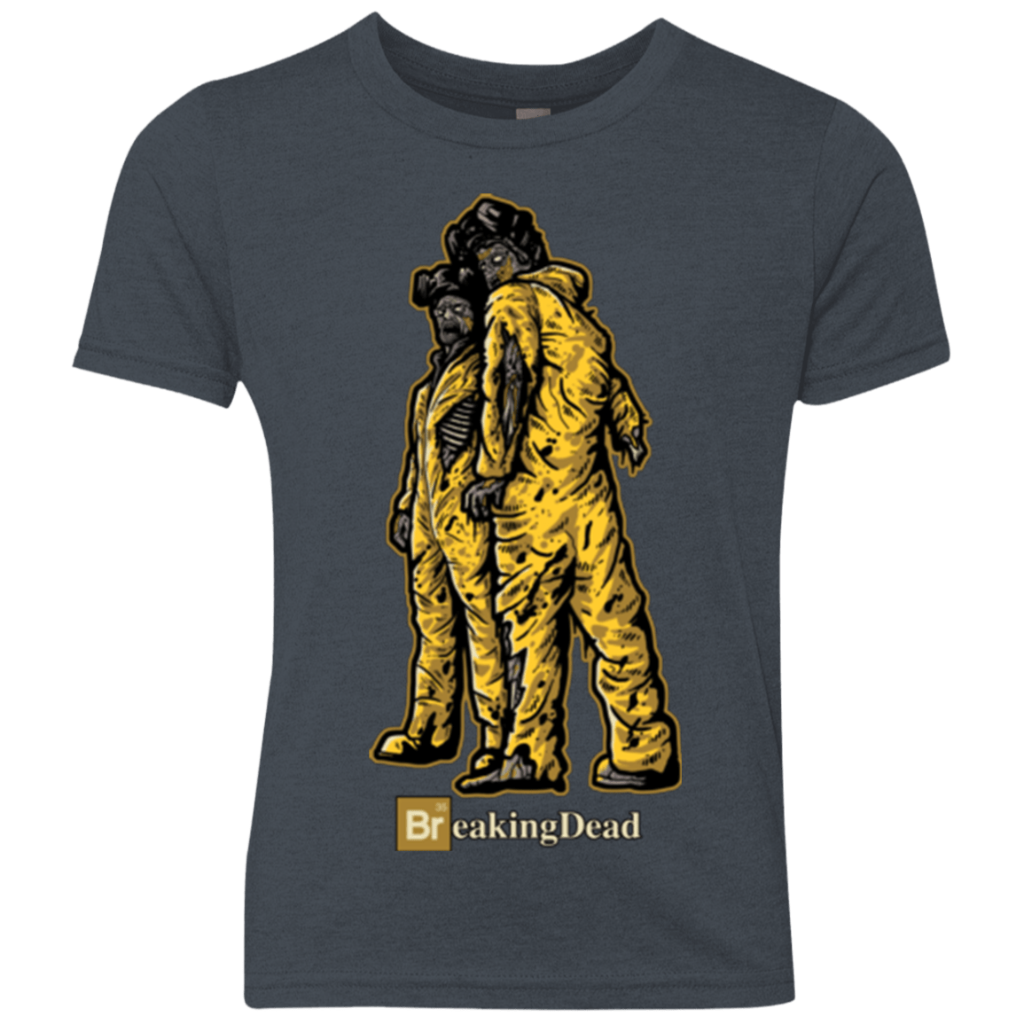 T-Shirts Vintage Navy / YXS BREAKING DEAD Youth Triblend T-Shirt