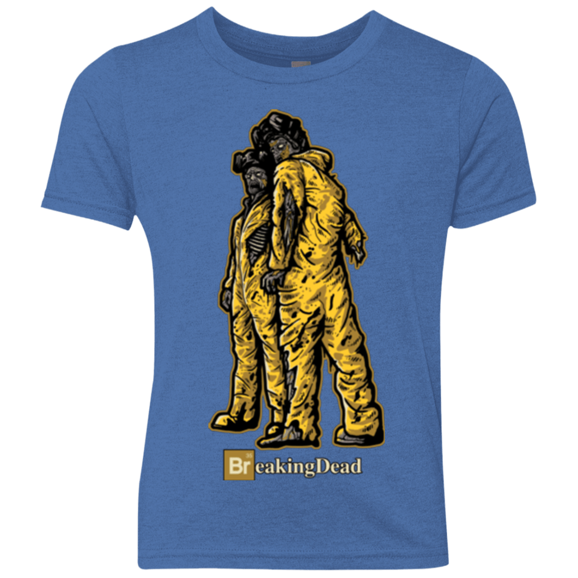 T-Shirts Vintage Royal / YXS BREAKING DEAD Youth Triblend T-Shirt