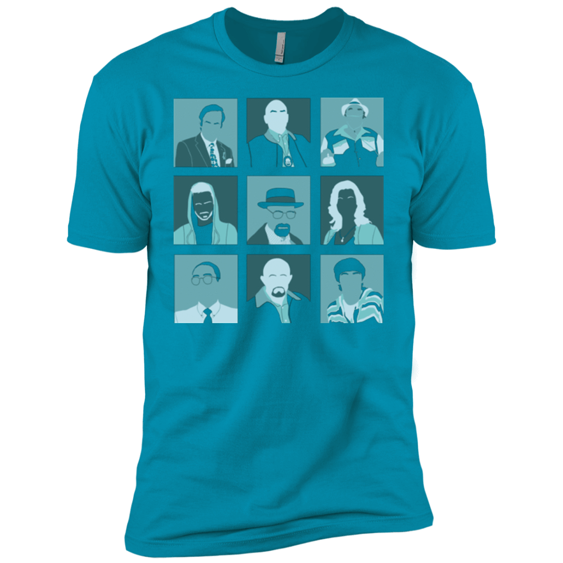 T-Shirts Turquoise / YXS Breaking Pop Boys Premium T-Shirt