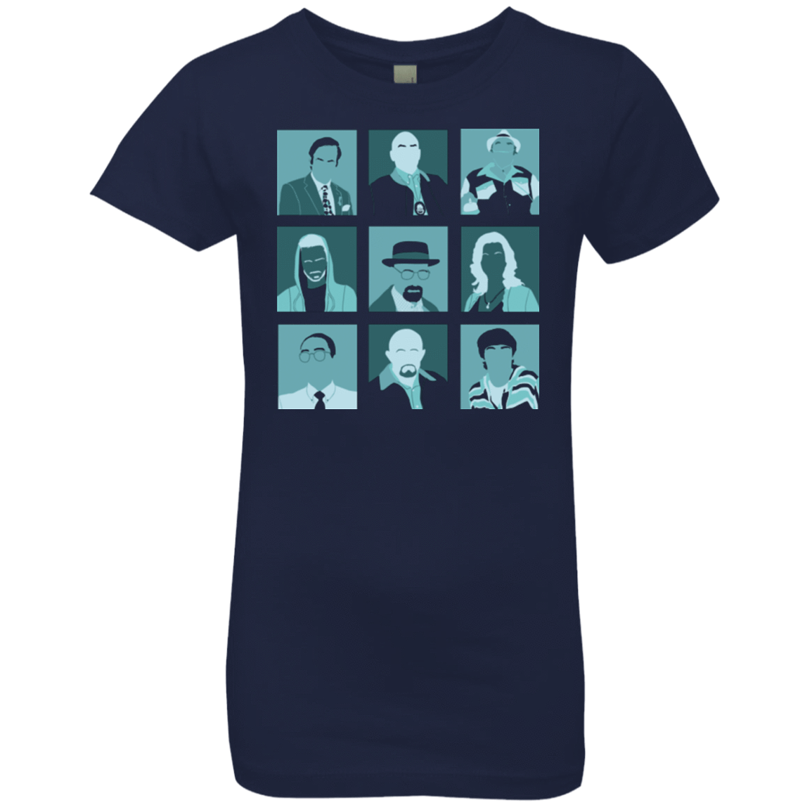 T-Shirts Midnight Navy / YXS Breaking Pop Girls Premium T-Shirt