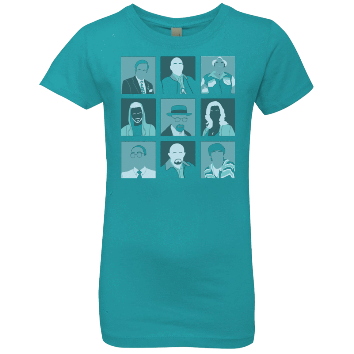 T-Shirts Tahiti Blue / YXS Breaking Pop Girls Premium T-Shirt