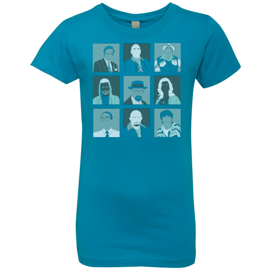 T-Shirts Turquoise / YXS Breaking Pop Girls Premium T-Shirt