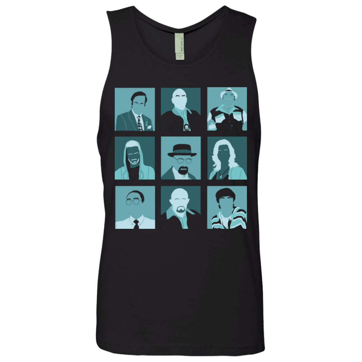 T-Shirts Black / Small Breaking Pop Men's Premium Tank Top