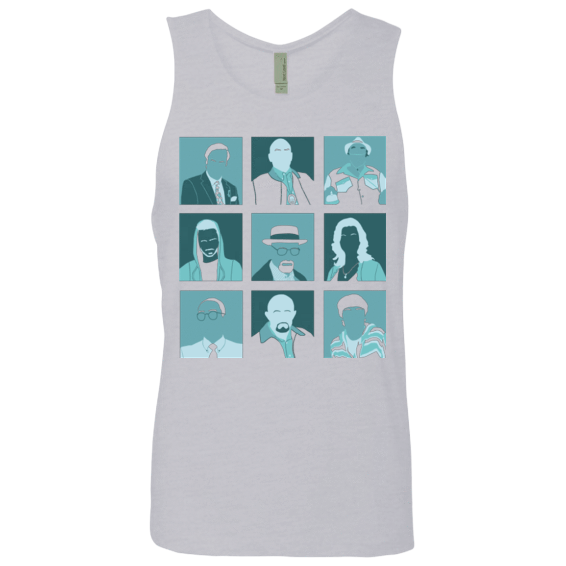 T-Shirts Heather Grey / Small Breaking Pop Men's Premium Tank Top