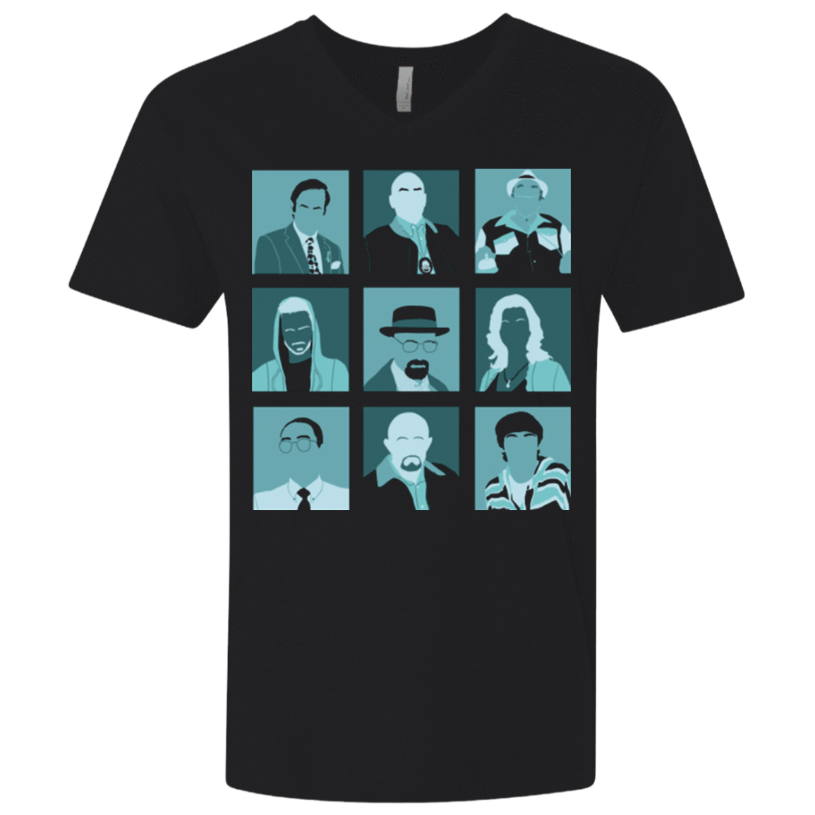 T-Shirts Black / X-Small Breaking Pop Men's Premium V-Neck