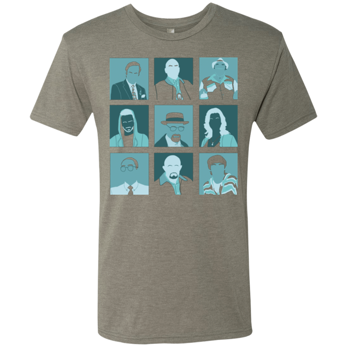 T-Shirts Venetian Grey / Small Breaking Pop Men's Triblend T-Shirt