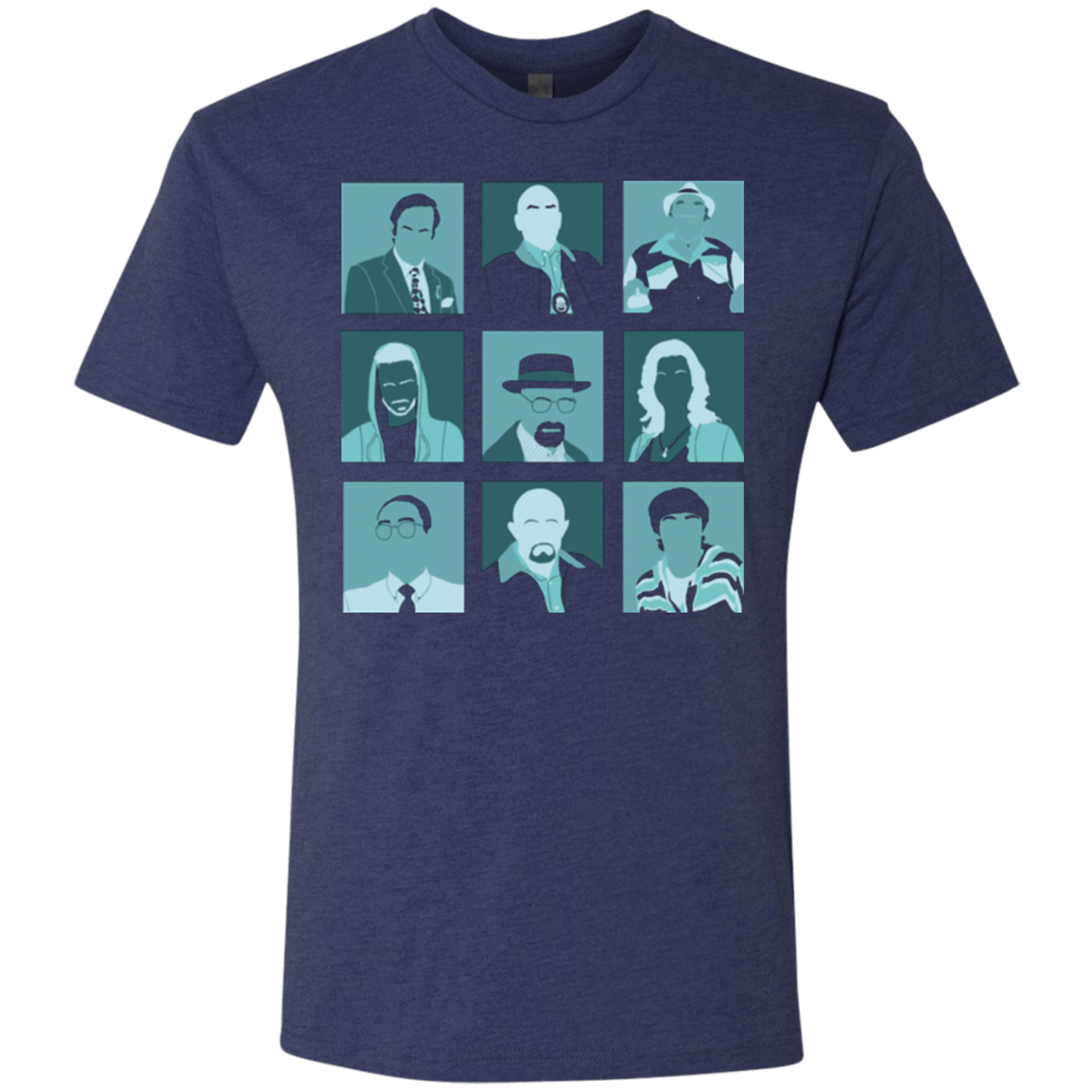 T-Shirts Vintage Navy / Small Breaking Pop Men's Triblend T-Shirt