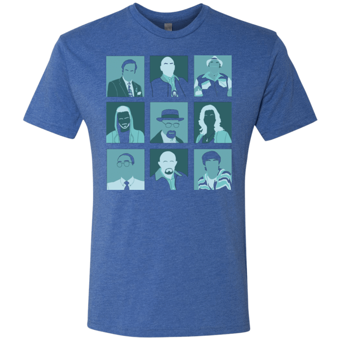 T-Shirts Vintage Royal / Small Breaking Pop Men's Triblend T-Shirt