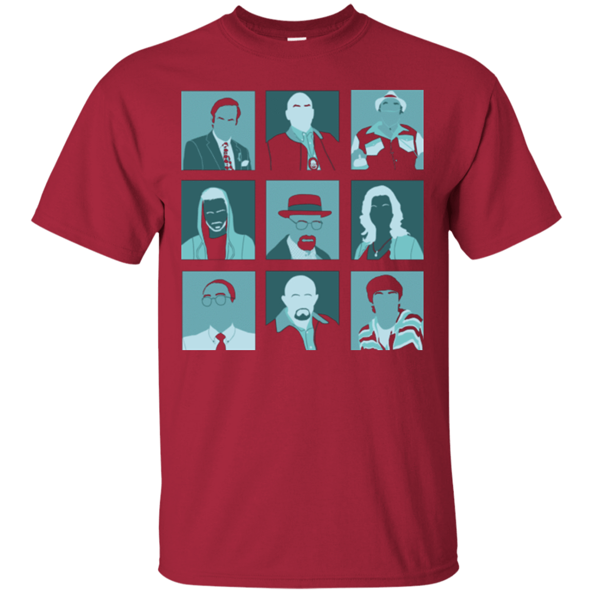 T-Shirts Cardinal / Small Breaking Pop T-Shirt