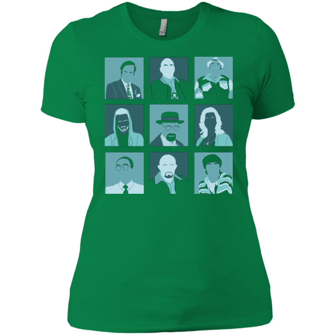 T-Shirts Kelly Green / X-Small Breaking Pop Women's Premium T-Shirt