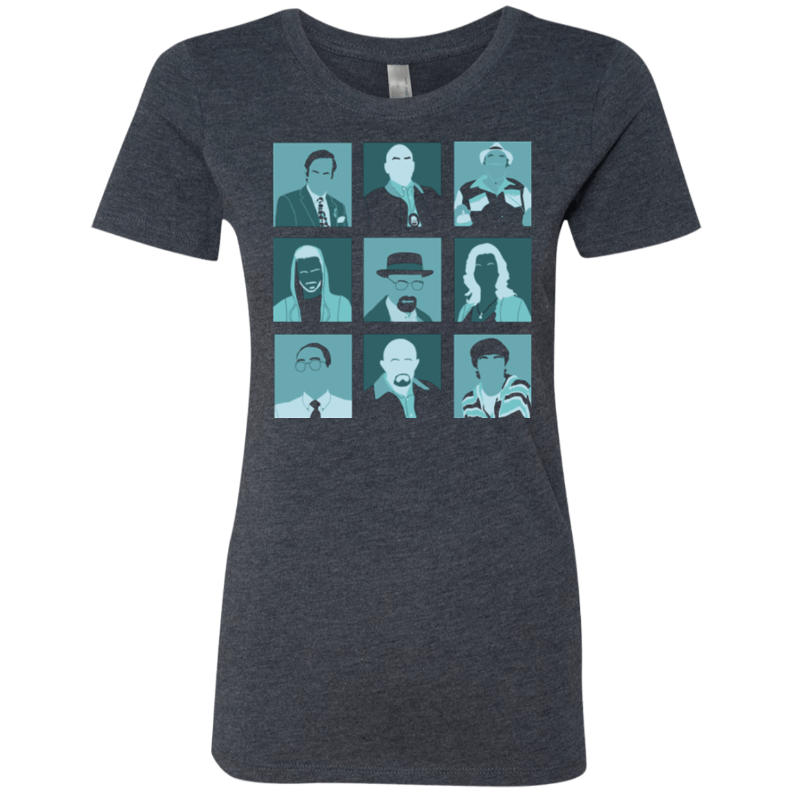 T-Shirts Vintage Navy / Small Breaking Pop Women's Triblend T-Shirt