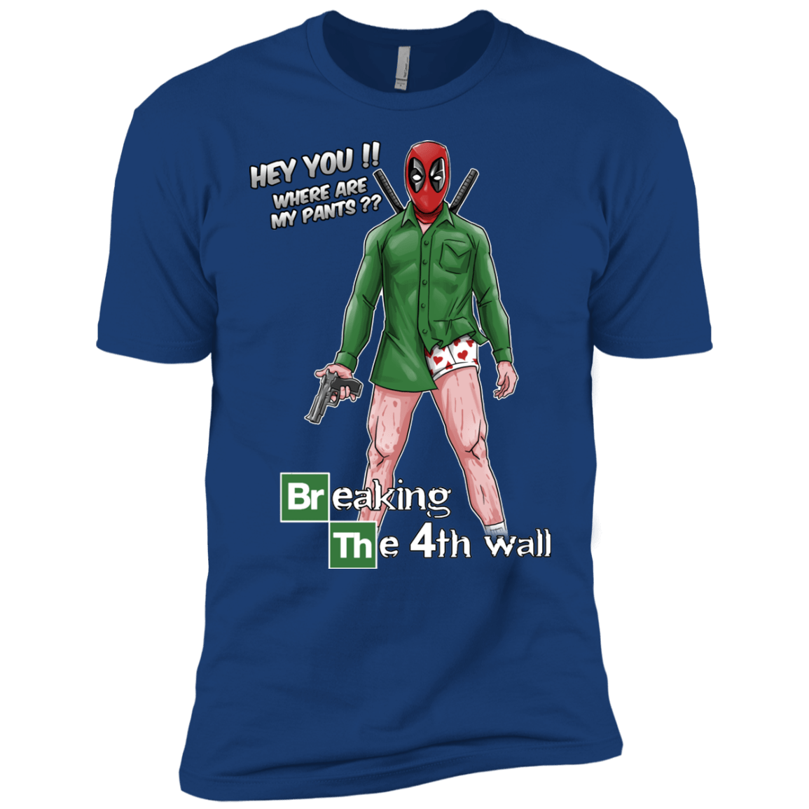 T-Shirts Royal / YXS Breaking the 4th Wall Boys Premium T-Shirt