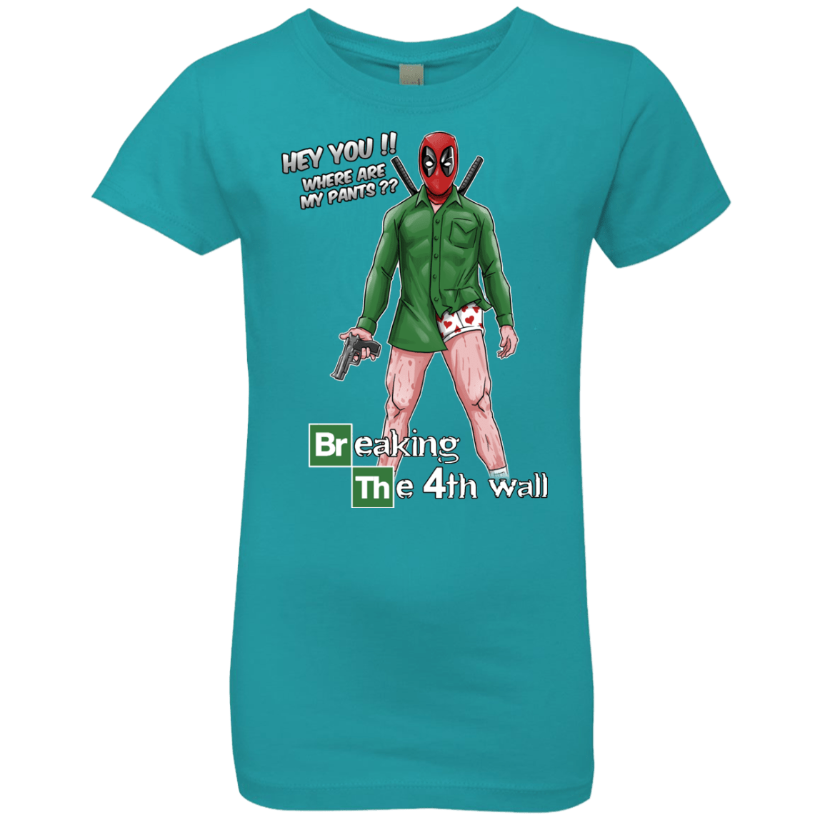 T-Shirts Tahiti Blue / YXS Breaking the 4th Wall Girls Premium T-Shirt