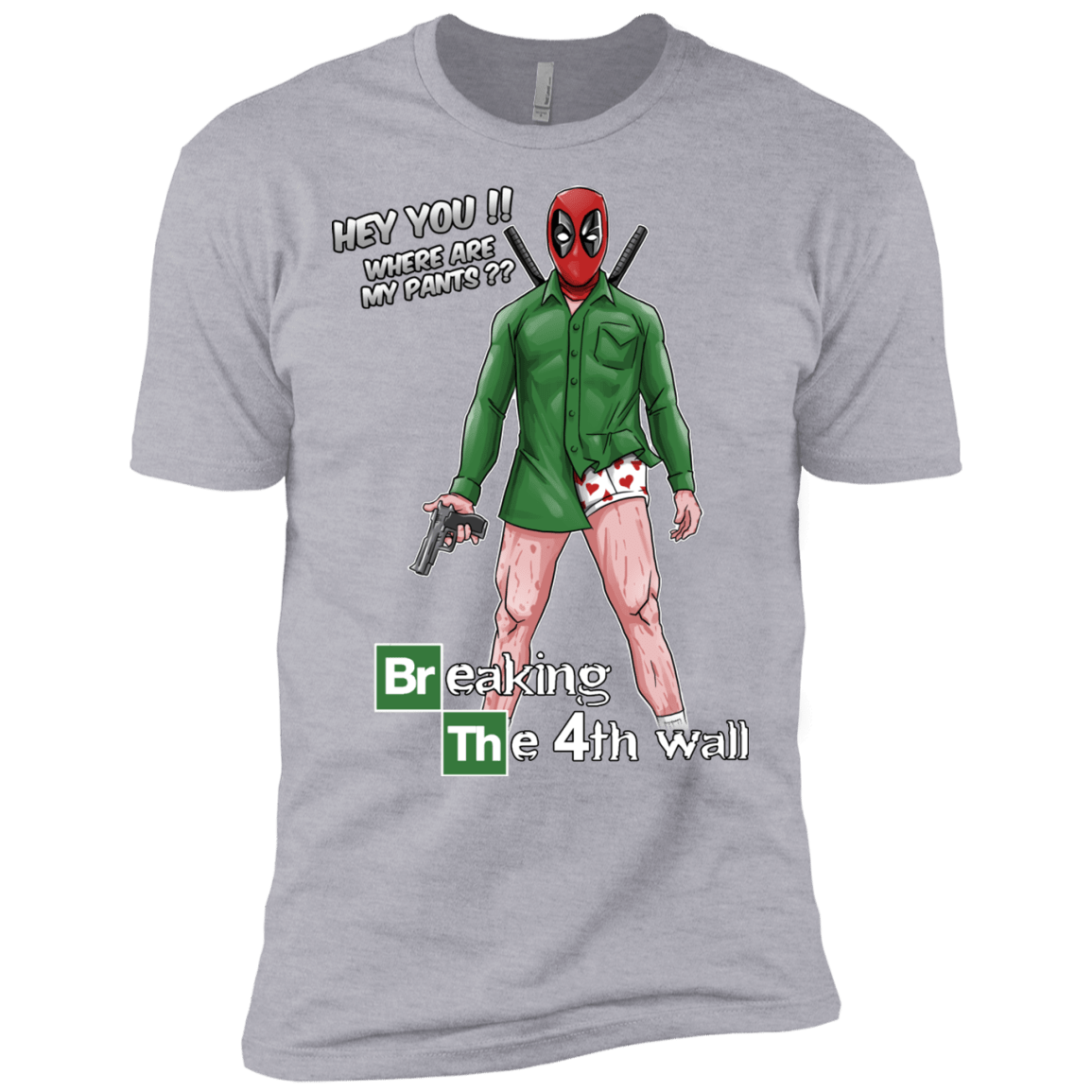 T-Shirts Heather Grey / X-Small Breaking the 4th Wall Men's Premium T-Shirt