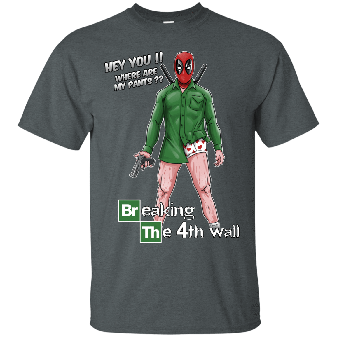 T-Shirts Dark Heather / Small Breaking the 4th Wall T-Shirt