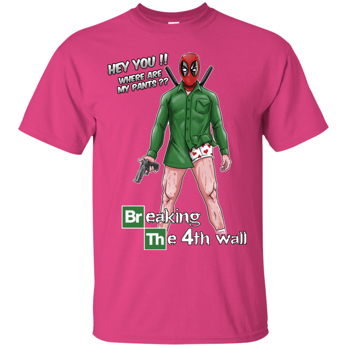 T-Shirts Heliconia / Small Breaking the 4th Wall T-Shirt