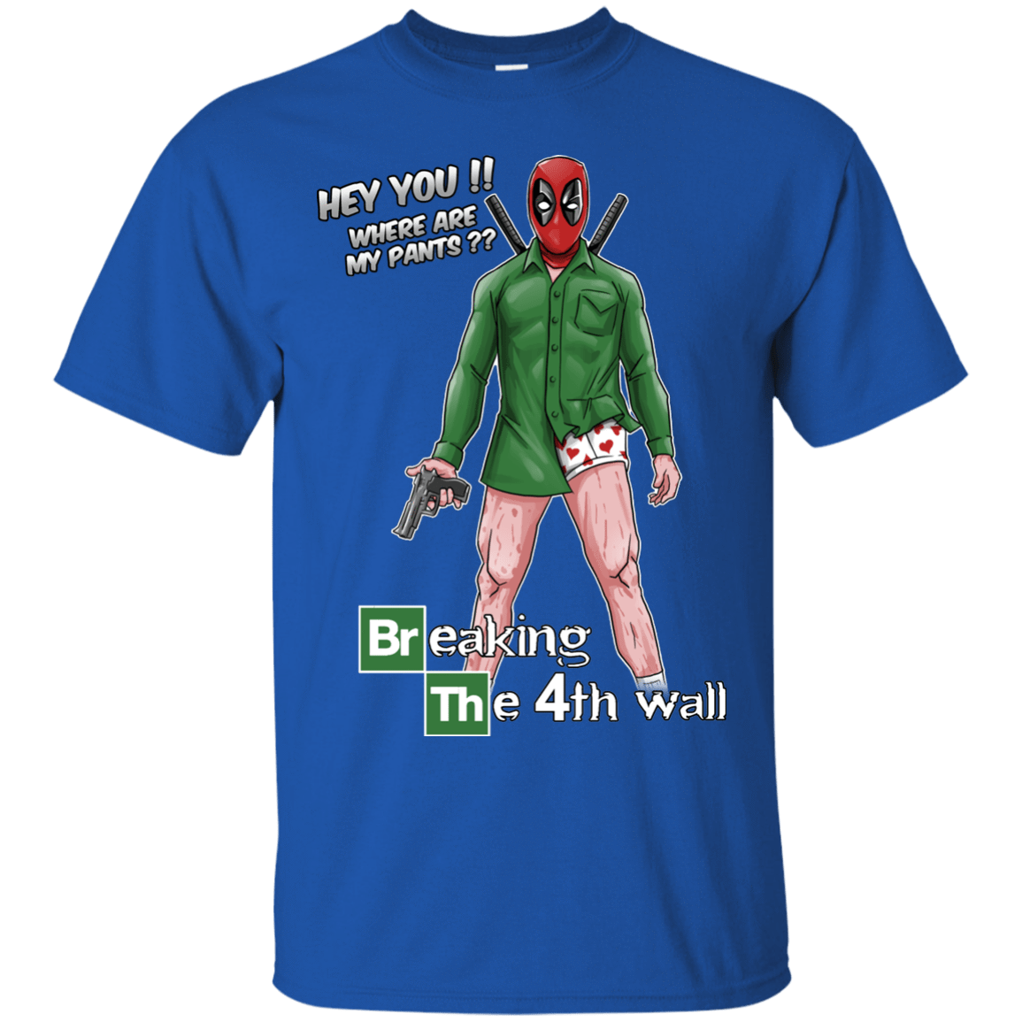 T-Shirts Royal / Small Breaking the 4th Wall T-Shirt