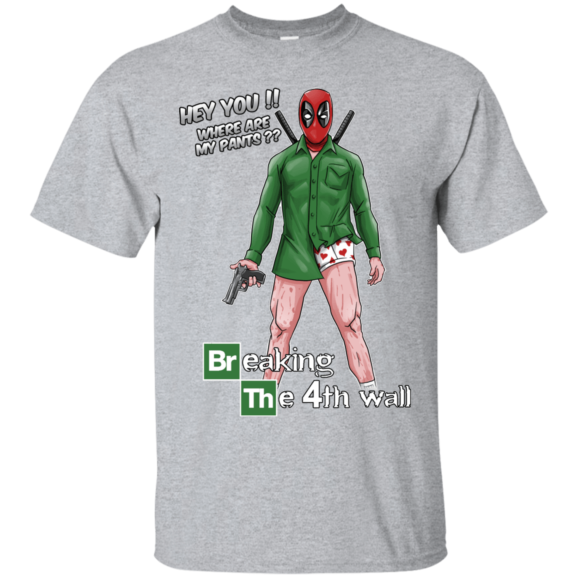 T-Shirts Sport Grey / Small Breaking the 4th Wall T-Shirt